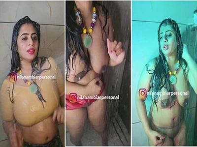 Sexy Malayalam Mallu Bbw Nila Nambiar Nude Shower Boobs Pussy Big Ass