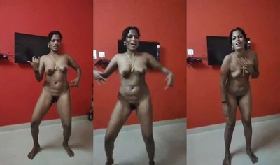 Indian Tamil Bhabhi Nude Dancing