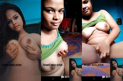 Horny Indian Girl Priya Fingering Updates Aunty