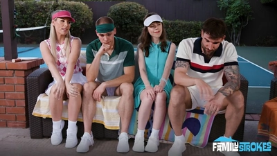 Labour Day Pickleball Shootout Real Champs Know How To Handle Their Stepbros’ Balls [FamilyStroke…