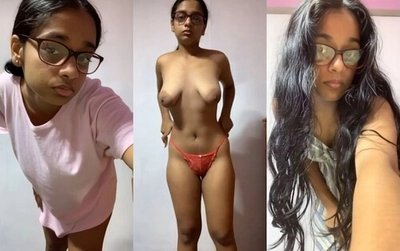 Cute Indian Slim Girl Striping And Shows Nude Body