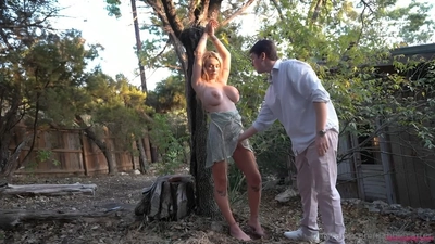 Gabbie Carter Outdoor Bondage Creampie Uncut Exclusive