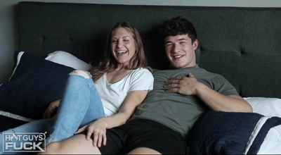 Brother and Step Sister when nobody in home – Hot Guys Fuck