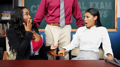 Just Like in High School – [PervPrincipal] Eden West, Naomi Foxxx