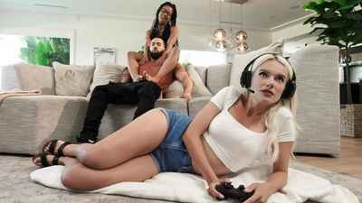 Gamer Girl Controls The Cock – [HotGirlsGame] Kira Noir