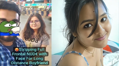 Cute Desi Gf Latest Most Exclusive Recording Herself Stripping Full Frontal Nud€ With Face While …