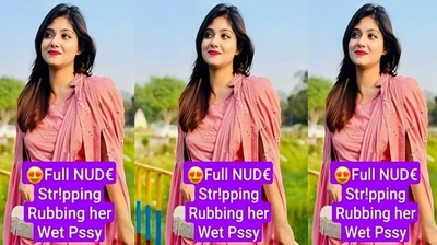 Famous Insta Girl Viral Video Str!pp!ng Fully Nud€ Playing With Her B00bs & Rubbing Her Wet Pussy…
