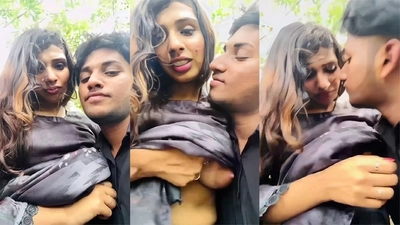 Lover On Valentines – In The Park Sexy Kissing Nude – Pressing Boobs Clip Viral – Watch Hd