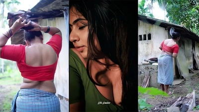 Nila Nambiar -touching His Nude Ass And Teasing In Nature