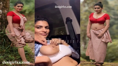Resmi R Nair Nightout Boobs Pressed In Car